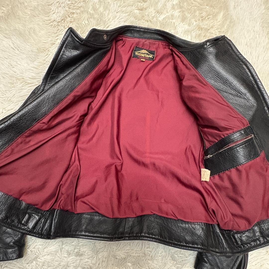 クシタニ ダブルライダース ジャケット ビンテージ レザー 本革 バイク