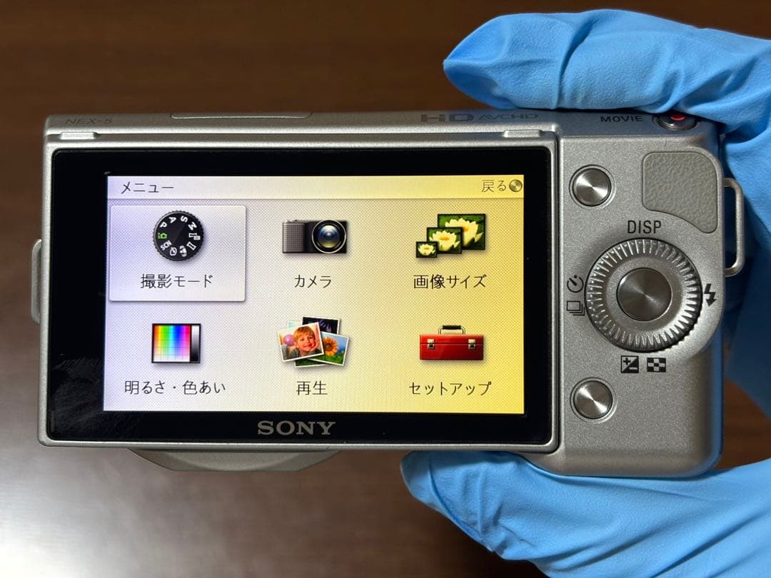 SONY α NEX-5D ダブルレンズキット 動作確認済み 一部欠品あり
