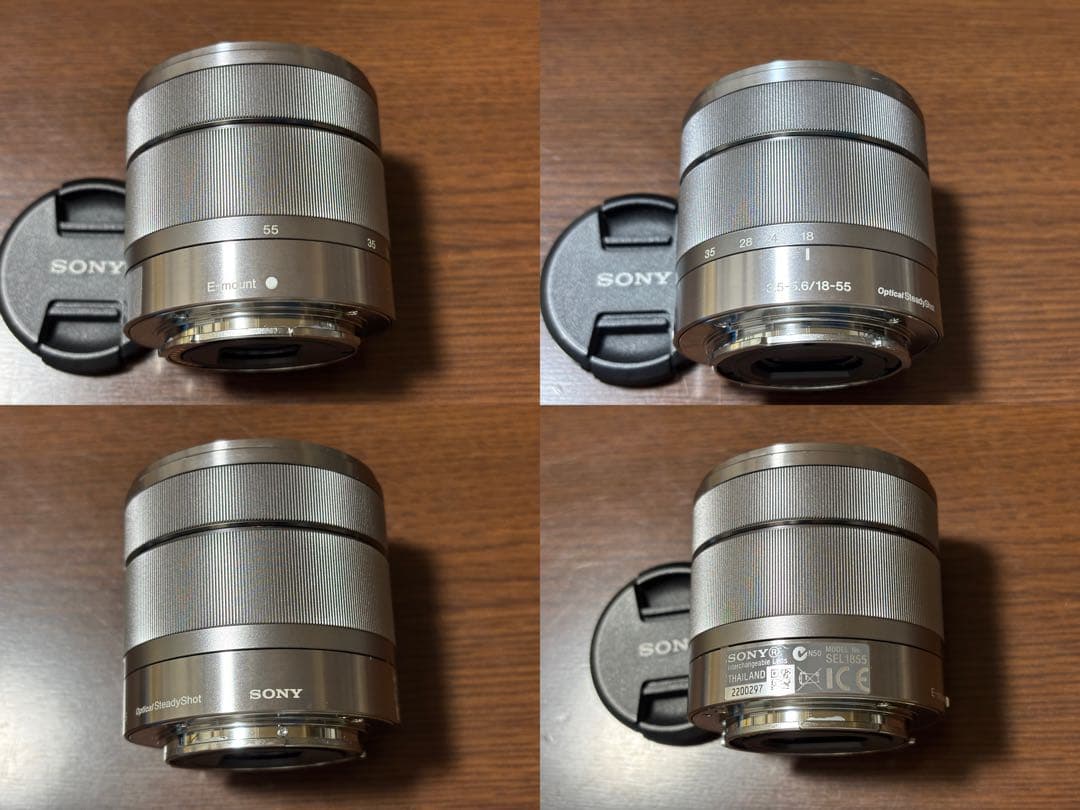 SONY α NEX-5D ダブルレンズキット 動作確認済み 一部欠品あり