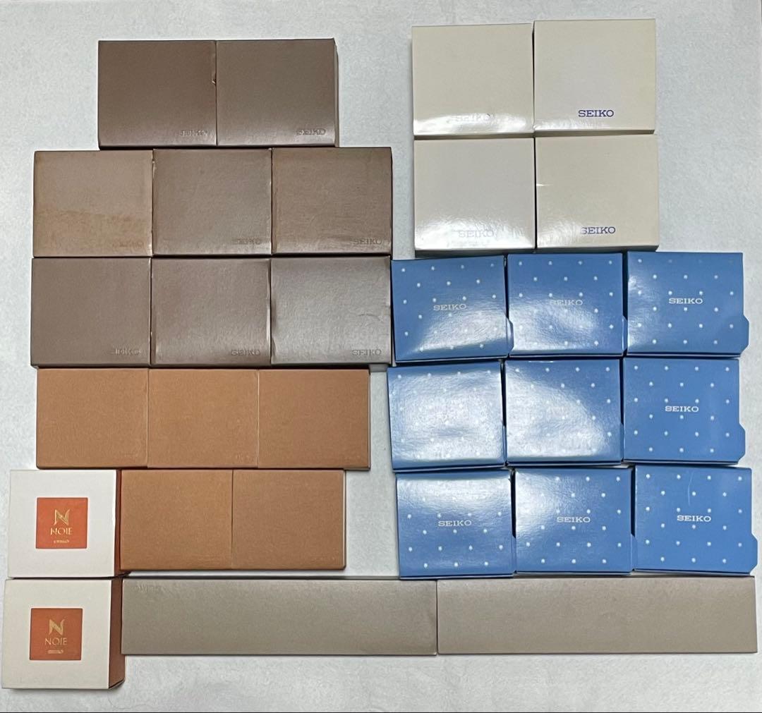 セイコー 化粧箱ボックス外紙箱付×30点まとめて 未使用品