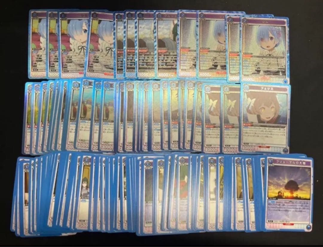 ユニオンアリーナ　Re:ゼロから始める異世界生活　全色　SR以下　4コン