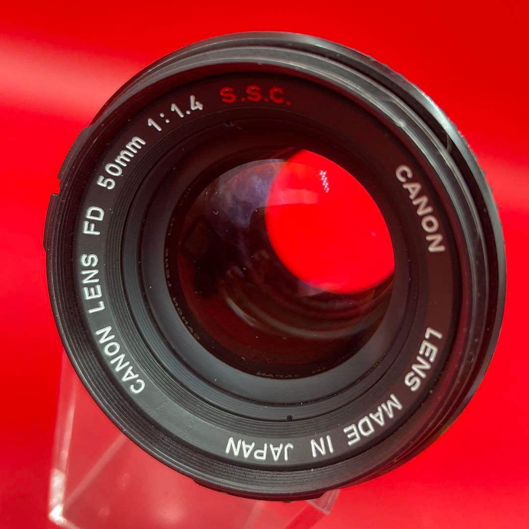 Canon FD 50mm F1.4 S.S.C. 単焦点 カビ・曇りなし