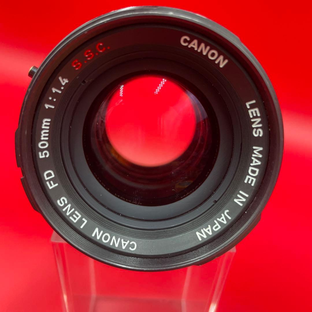 Canon FD 50mm F1.4 S.S.C. 単焦点 カビ・曇りなし