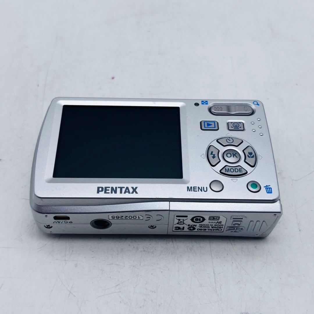 【美品動作確認済み】PENTAX Optio E60 単三電池