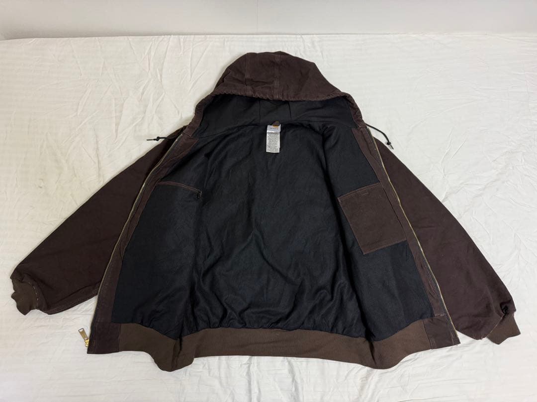 Carhartt カーハートアクティブジャケットダークブラウンJ25DKB