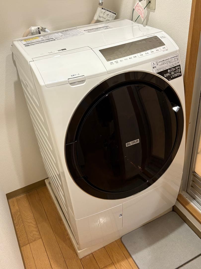【美品】HITACHI ドラム式洗濯機 BD-SG100GL 本体