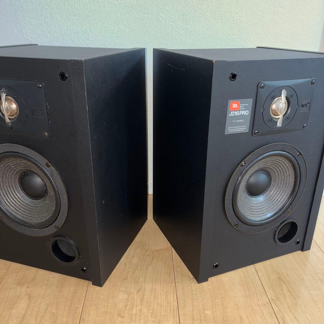 【美品】JBL ブックシェルフスピーカー　J216PRO シリアル連番