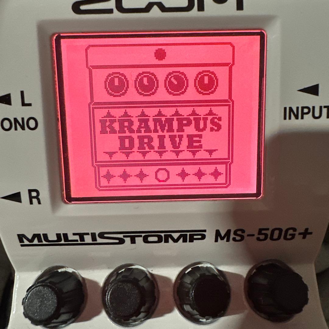 ZOOM MS50G+ マルチストンプ