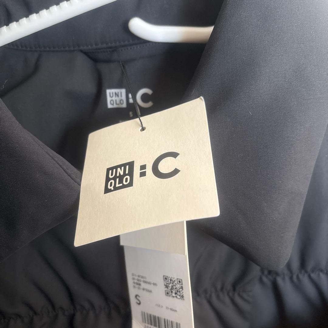 【新品未使用　タグ付き】ユニクロ　C　ダウン　ショートジャケット ブラック　S