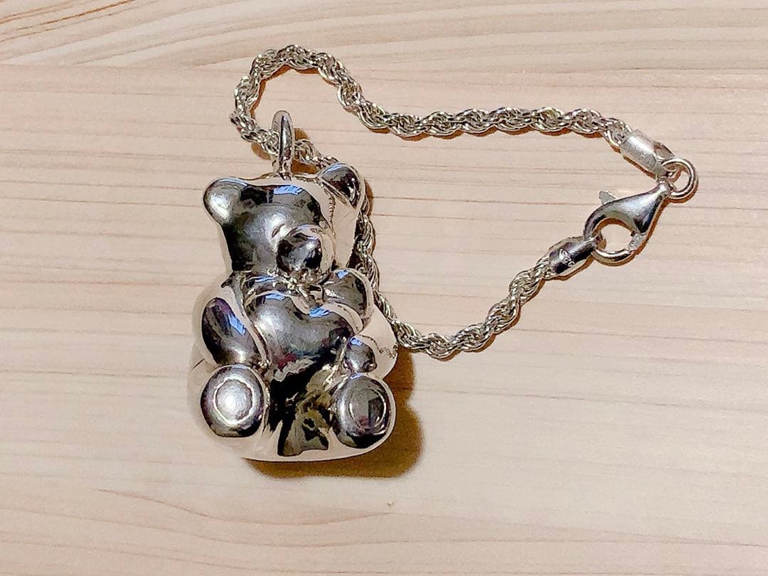 イタリアITS社製・純銀925S ″小ぐま“ キーホルダー : ヴィンテージ