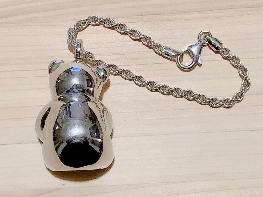 イタリアITS社製・純銀925S ″小ぐま“ キーホルダー : ヴィンテージ
