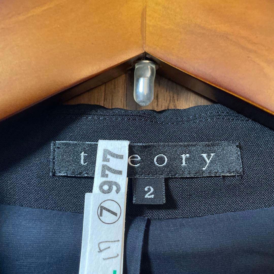 theory レディース　スーツ　セットアップ　38 ブラック