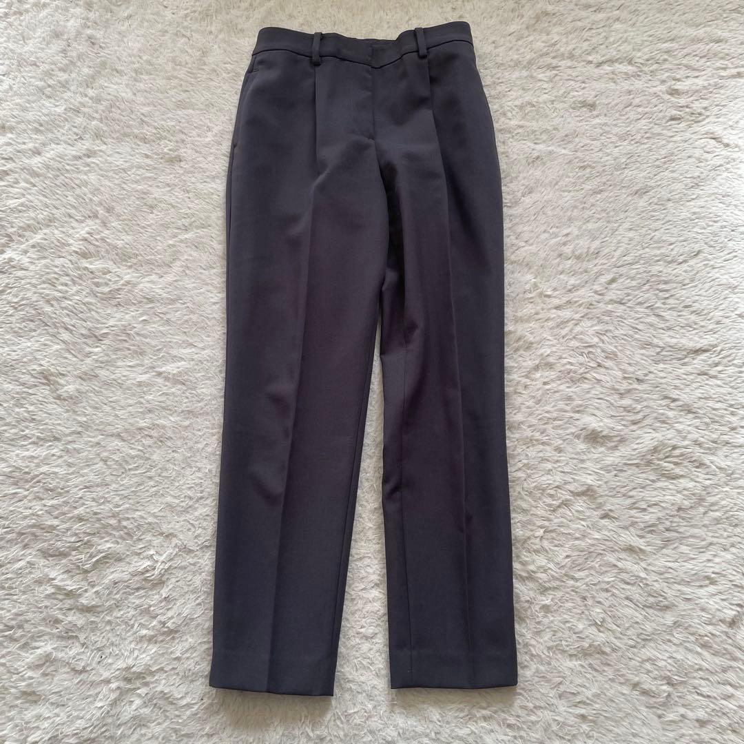 PLST プレミアムオックスカラーレスジャケット&パンツ スーツ 小さめサイズ