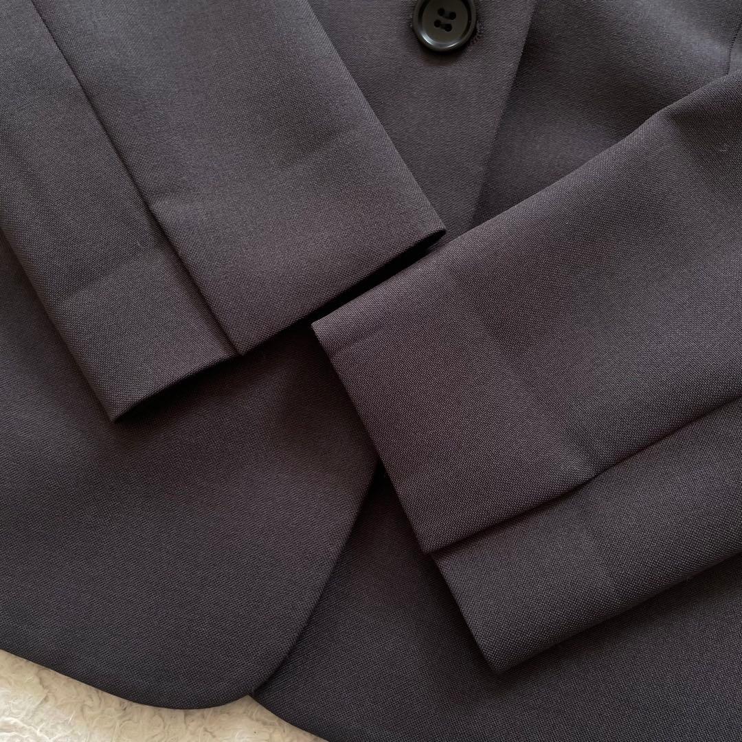 PLST プレミアムオックスカラーレスジャケット&パンツ スーツ 小さめサイズ