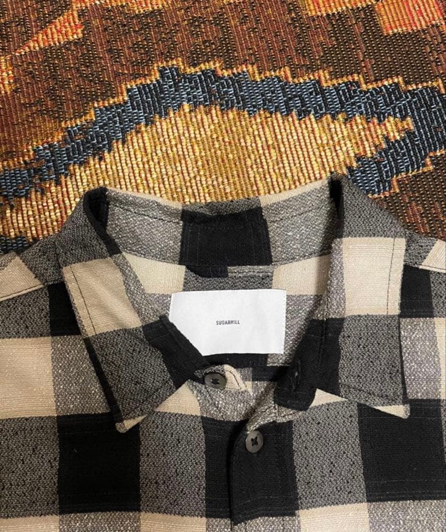 sugarhill オンブレチェックシャツ　23ss