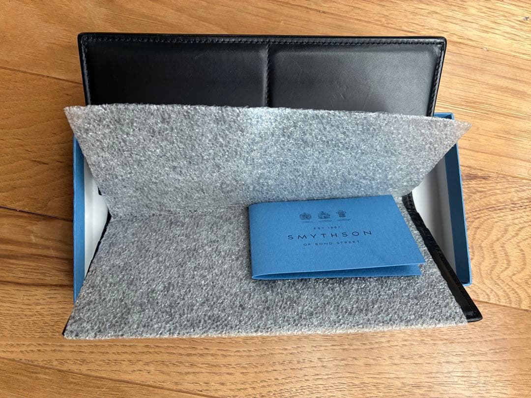 k*o様 SMYTHSONスマイソン黒長財布パナマ