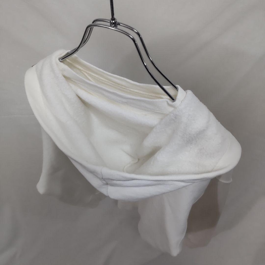 HELLER'S CAFE 後付け 両V パーカー 40 ホワイト 裏起毛