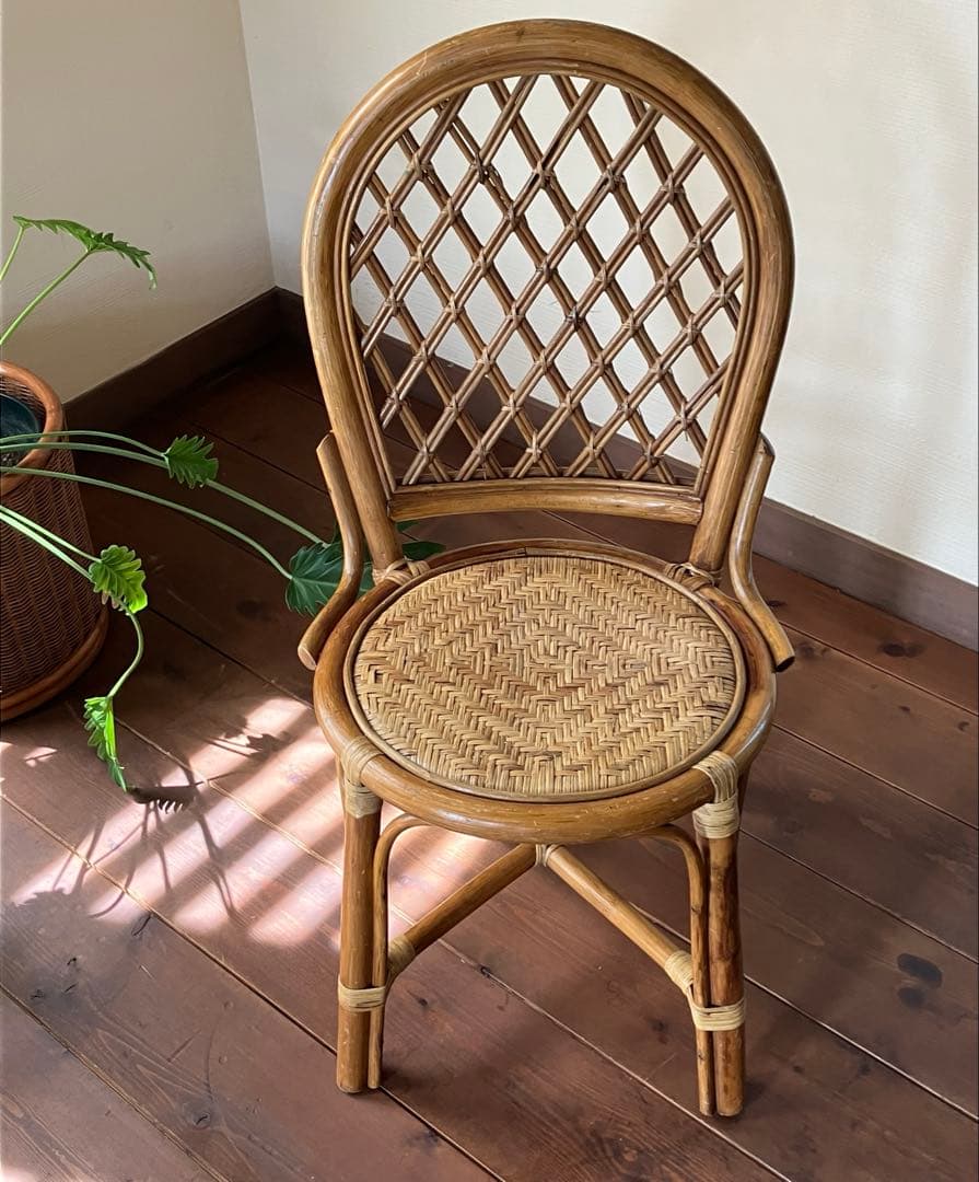 籐家具、チェア、籐製品、ラタン椅子 バンブーチェア
