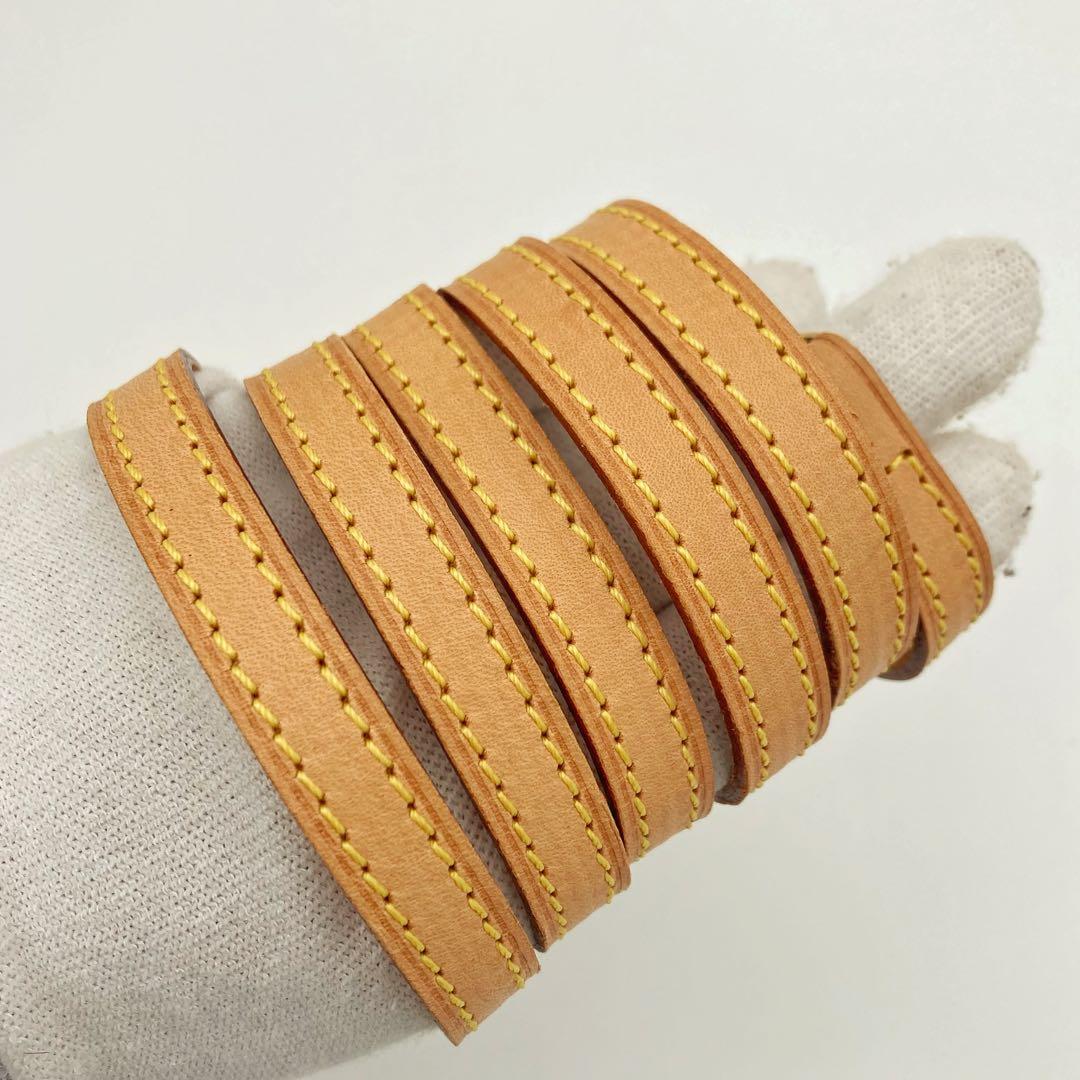 極美品 ルイヴィトン ショルダーストラップ ベルト 肩紐 ヌメ革 1.2×110