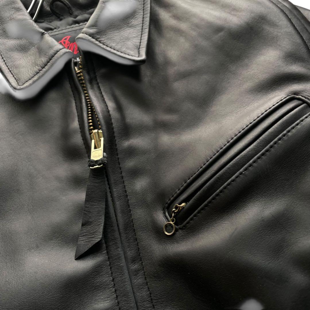 INDIAN MOTORCYCLE インディアン レザーライダースジャケット38