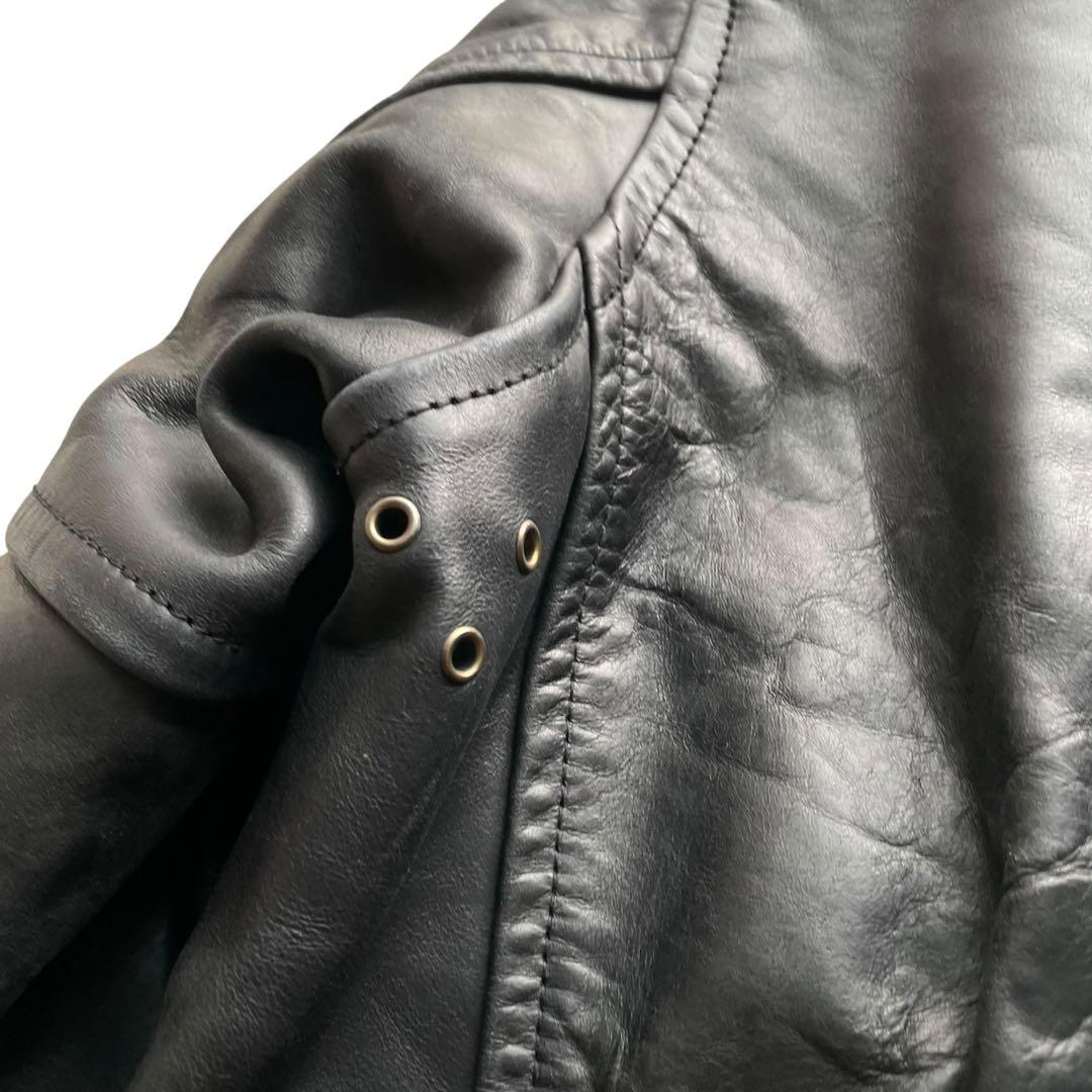 INDIAN MOTORCYCLE インディアン レザーライダースジャケット38