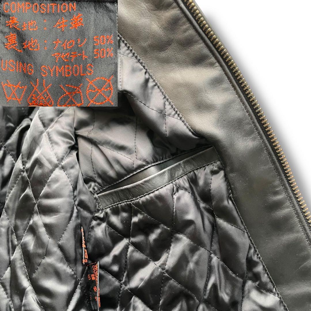 INDIAN MOTORCYCLE インディアン レザーライダースジャケット38