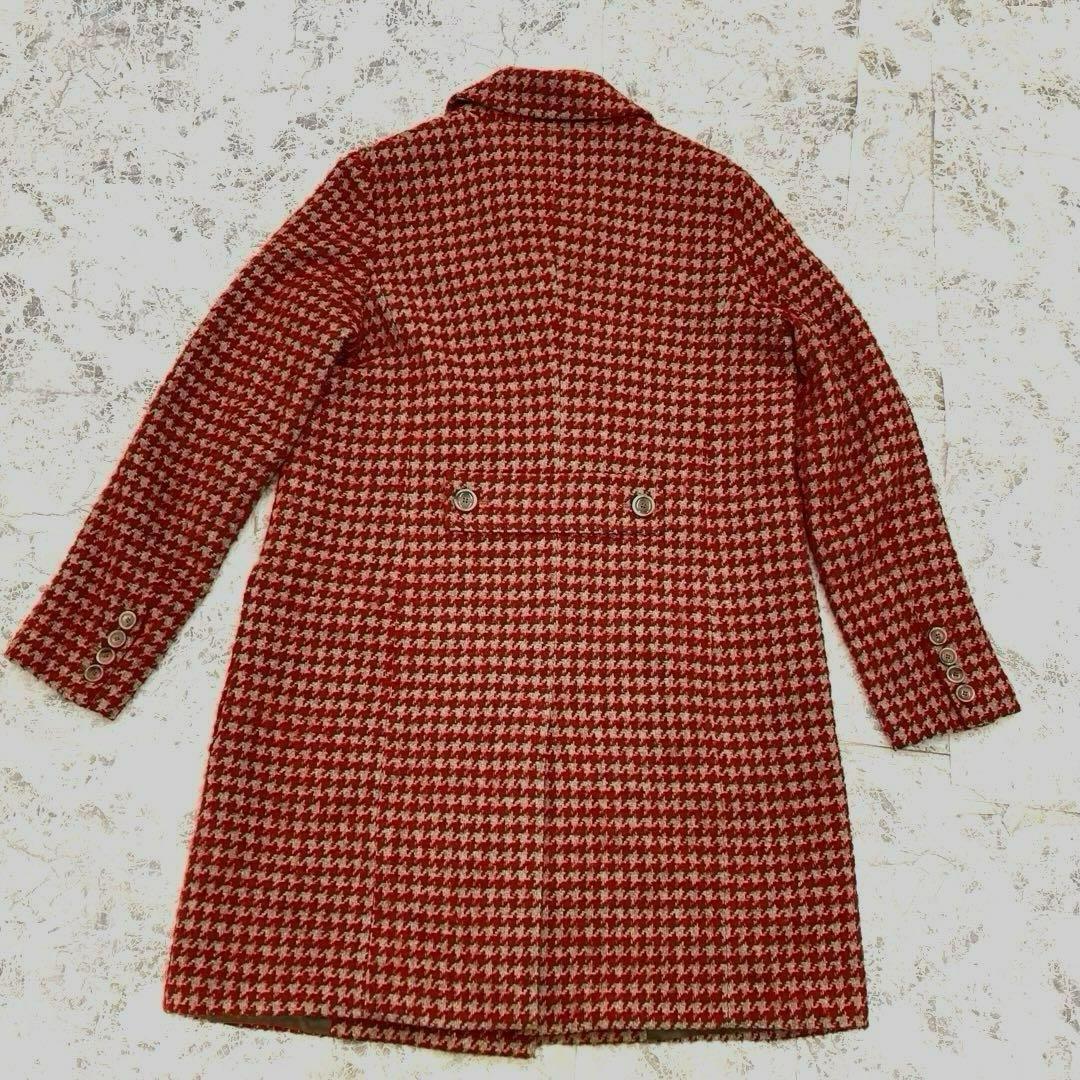 イレブンティ eleventy 千鳥格子 コート　ヌートリアファー　ロロピアーナ