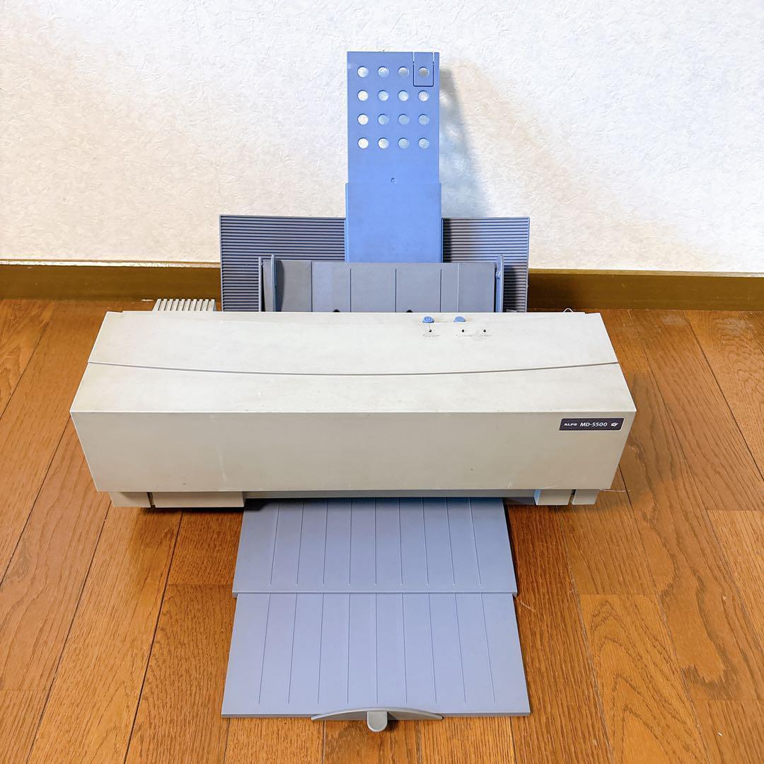 【ジャンク】通電OK ALPS MD-5500 マイクロドライ プリンター