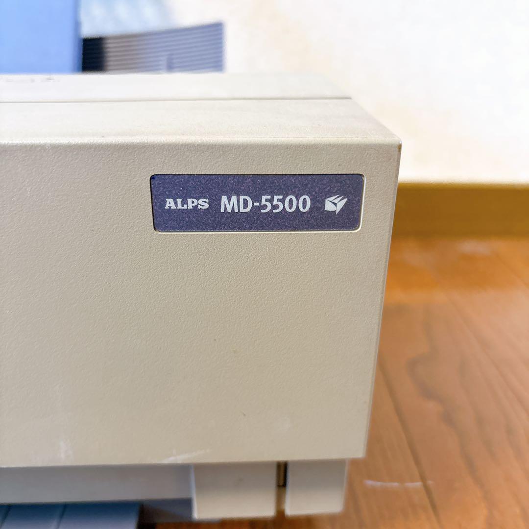 【ジャンク】通電OK ALPS MD-5500 マイクロドライ プリンター