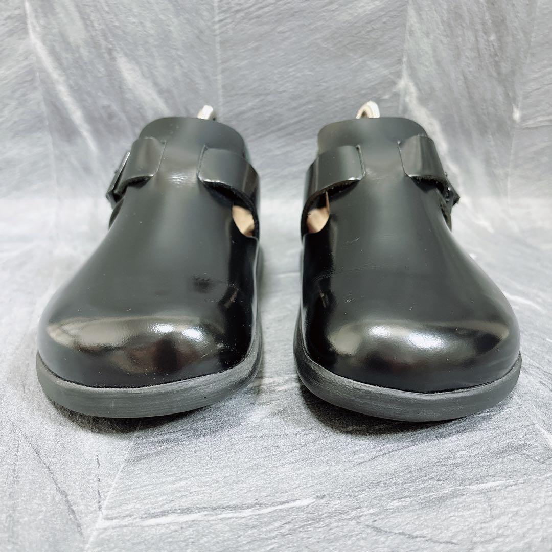 ☆*☆様 試着のみ ビルケンシュトック ロンドン レザー コンフォート ブラック