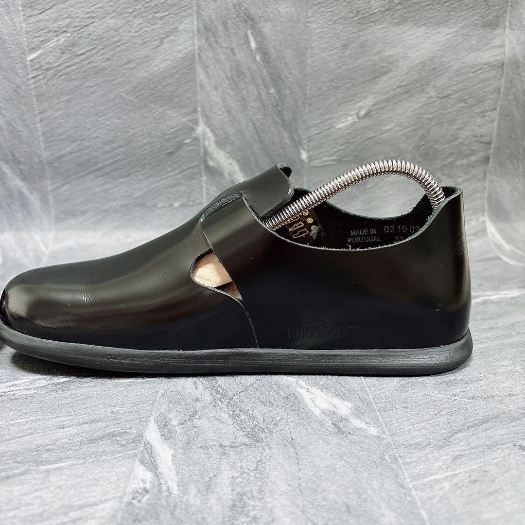 ☆*☆様 試着のみ ビルケンシュトック ロンドン レザー コンフォート ブラック