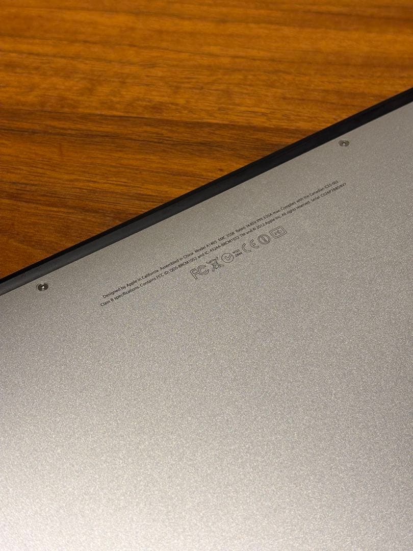 MacBook Air 11インチ Mid 2012