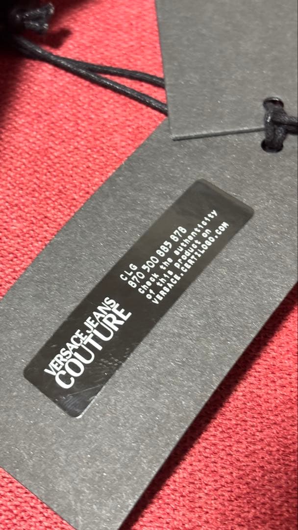 VERSACE JEANS COUTURE ショルダーバッグ ブラック 未使用品