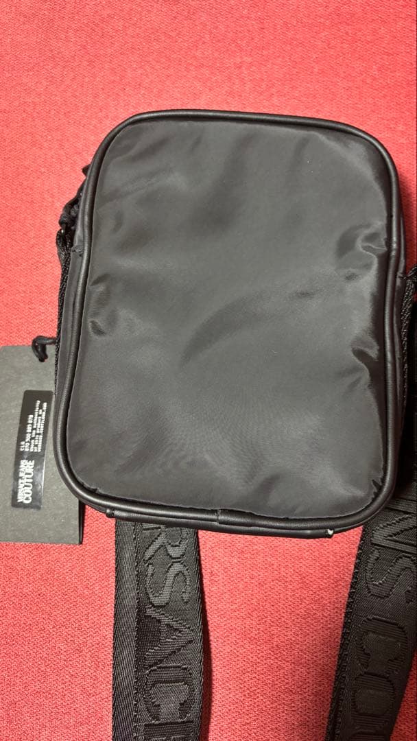 VERSACE JEANS COUTURE ショルダーバッグ ブラック 未使用品