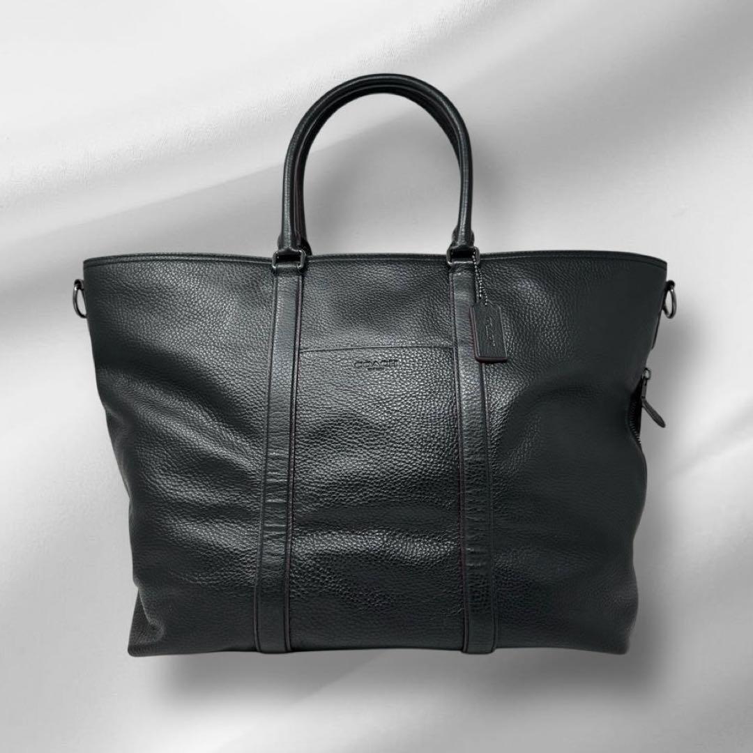 【美品】 COACH コーチ レザー トートバッグ ビジネス 2way