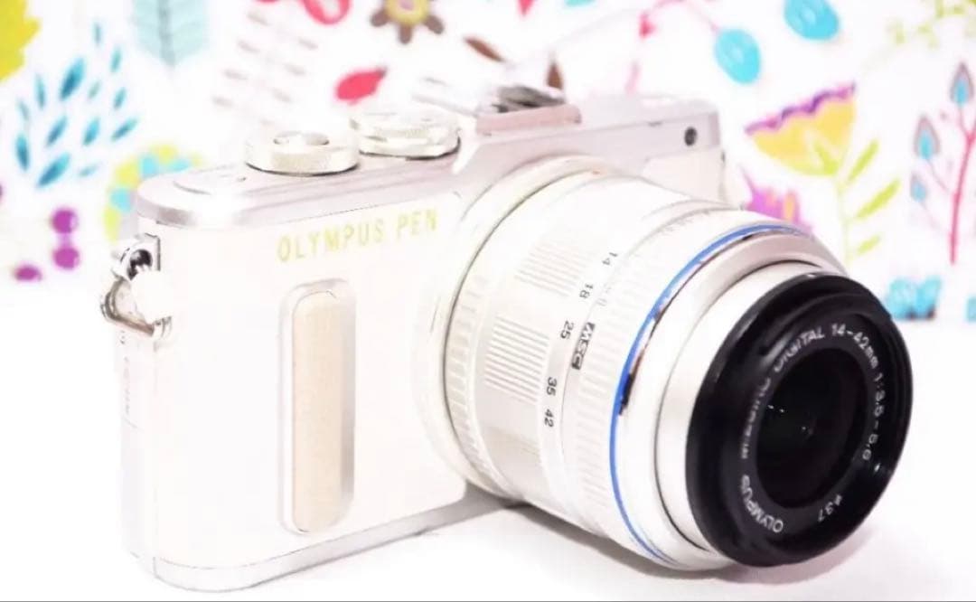 ❤️人気ホワイト❤️Wi-Fi &自撮り❤️OLYMPUS E-PL8