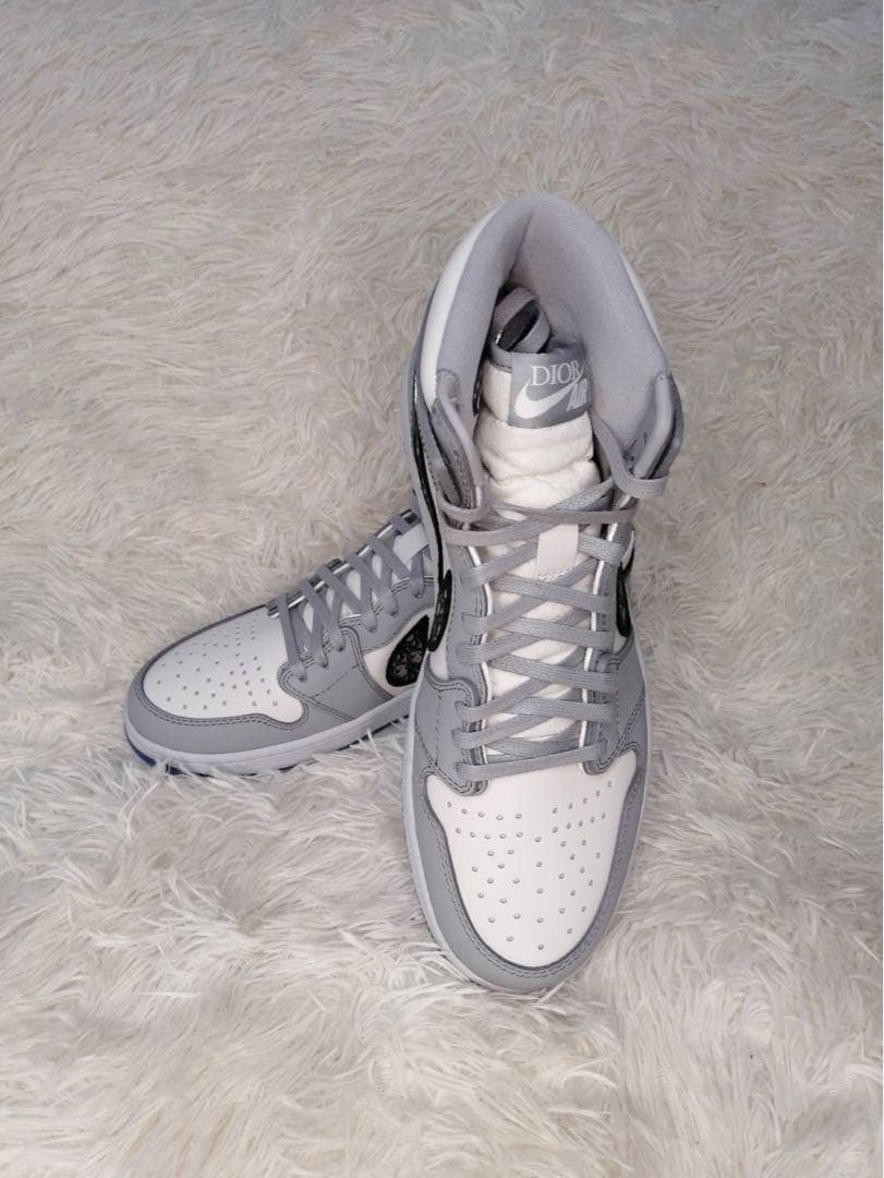 靴 DIOR x NIKE AIR JORDAN 1 RE HI OG 26cm