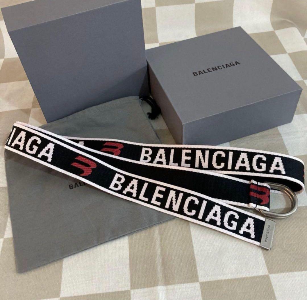 BALENCIAGA バレンシアガ Dリングロゴベルト