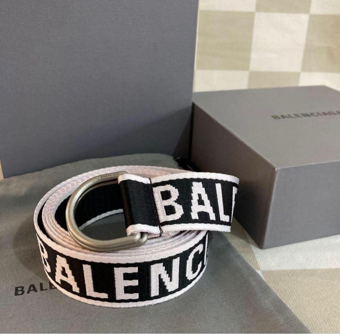 BALENCIAGA バレンシアガ Dリングロゴベルト