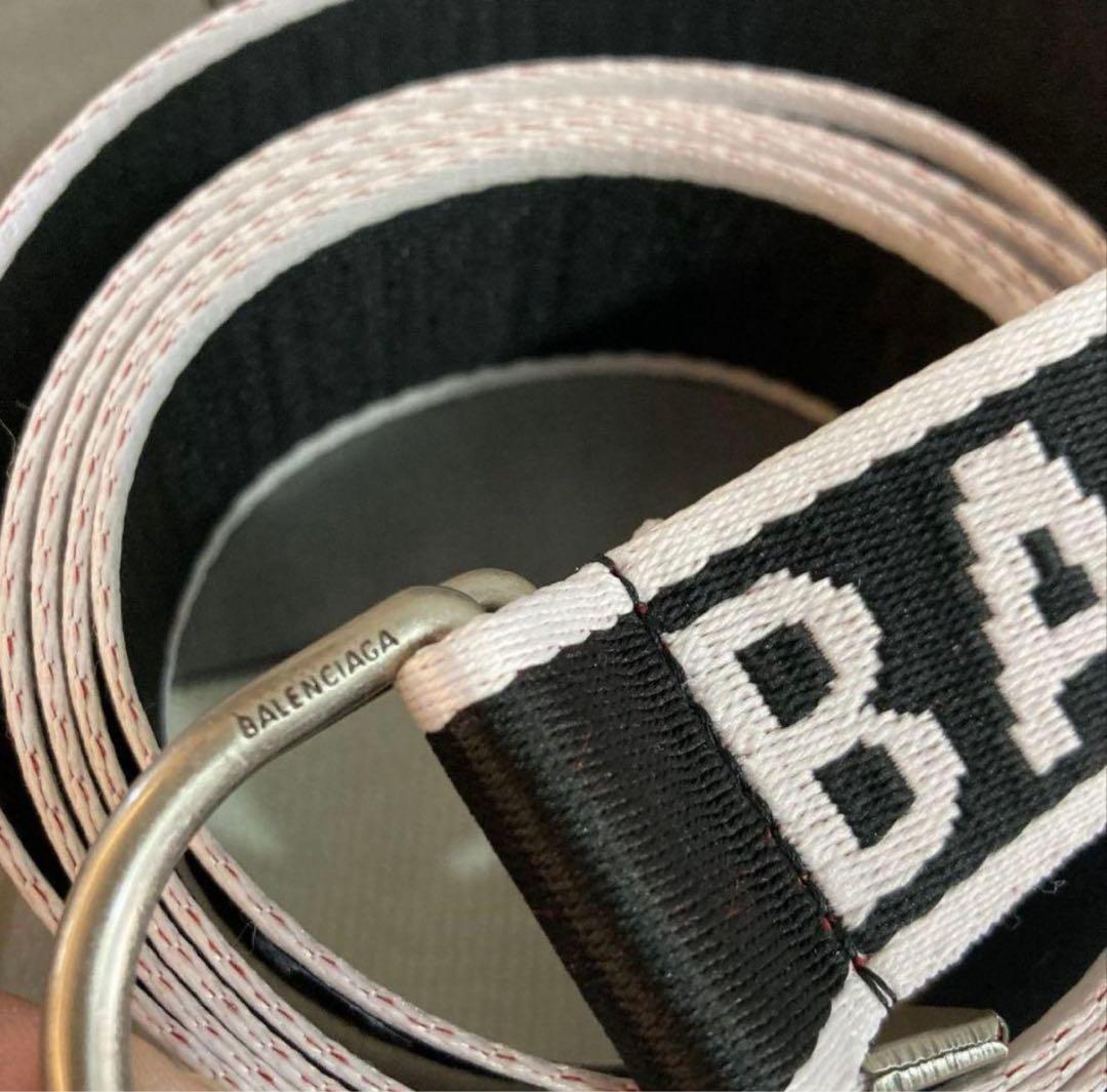 BALENCIAGA バレンシアガ Dリングロゴベルト