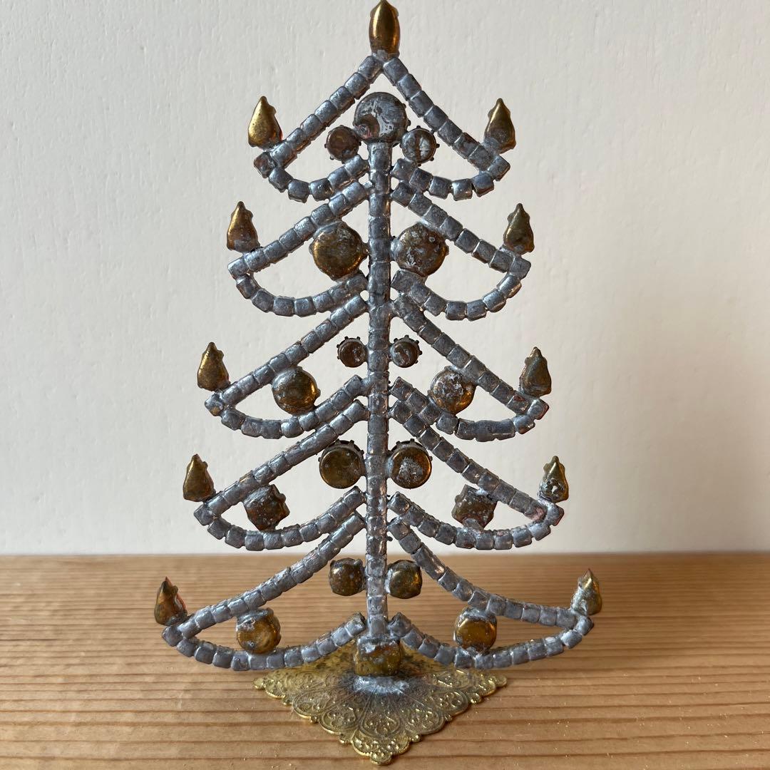 チェコ　クリスマスツリー　ビンテージ