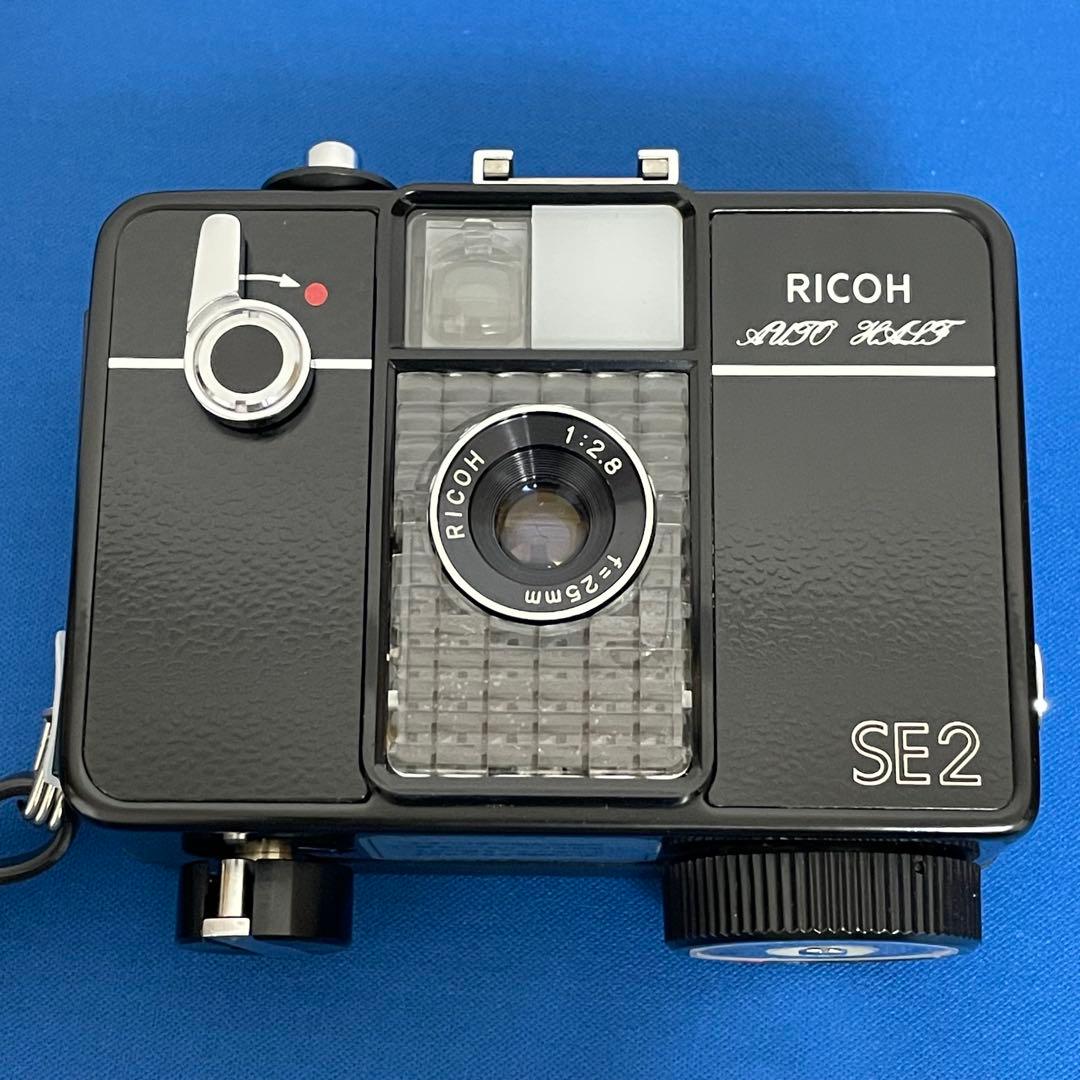 ☆最上美品！☆リコーオートハーフSE2ブラック☆未開封36枚撮りフィルム付き！☆