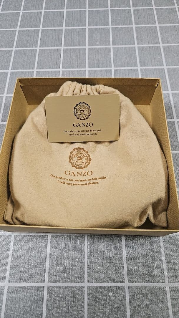 GANZO革製品 ベルト茶色100cm メガネケース黒色 小銭入れ