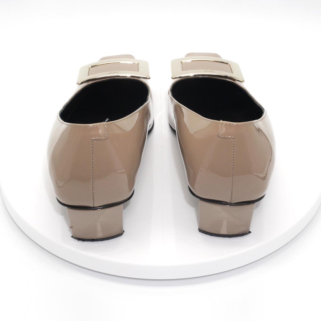 37　Roger Vivier　ロジェヴィヴィエ　ベルヴィヴィエ　グレージュ