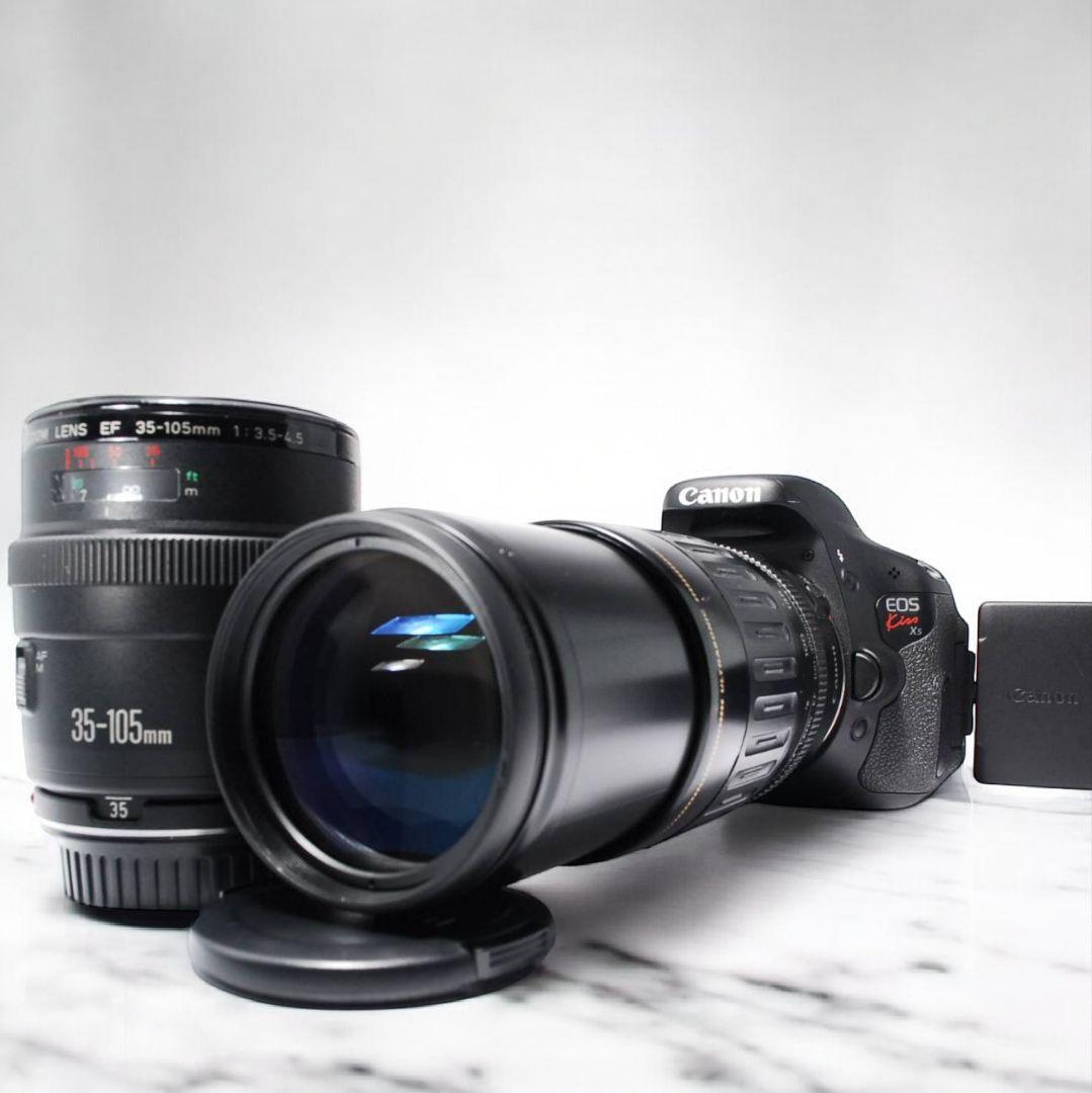 ♥Wレンズセット♥Canon EOS Kiss X5 超望遠レンズ すぐ使える