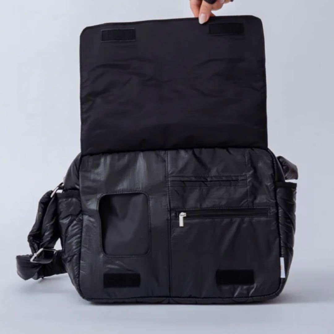 バッグ RICH RAISE Cross quilt bag / Black