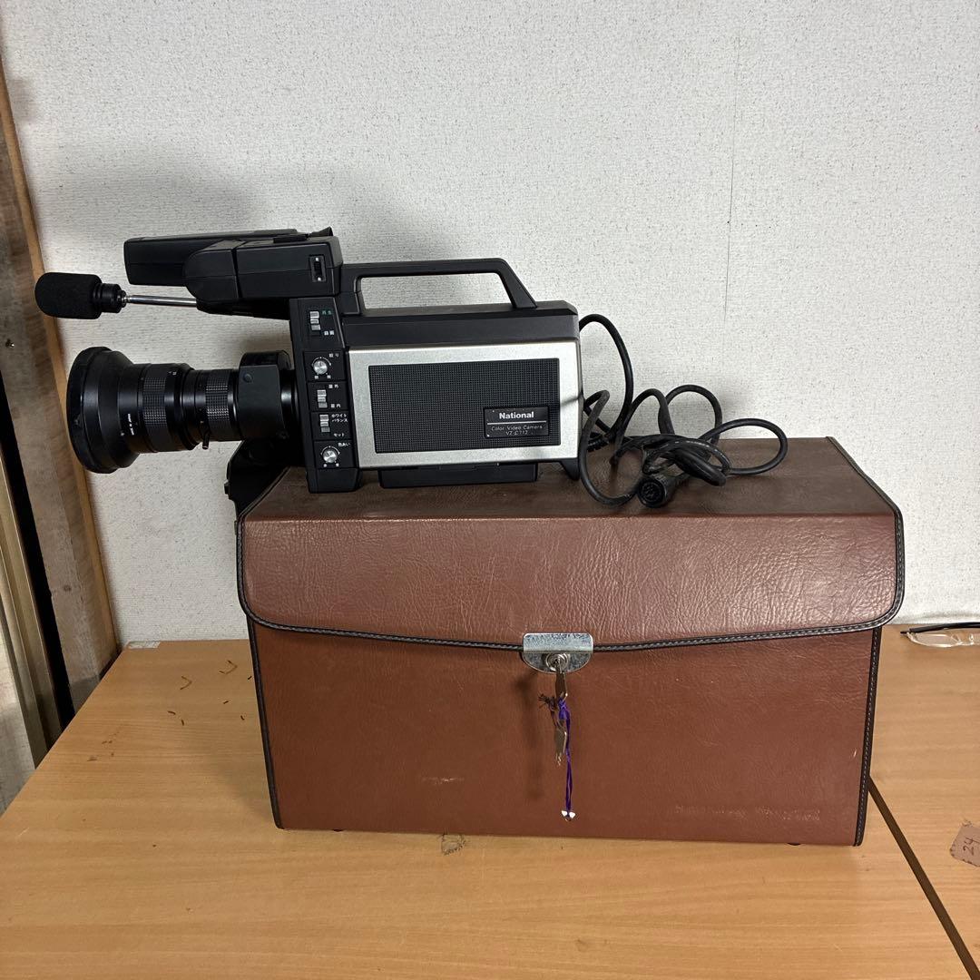 超レア昭和　National VZ-C712カラー ビデオカメラ　動作未確認