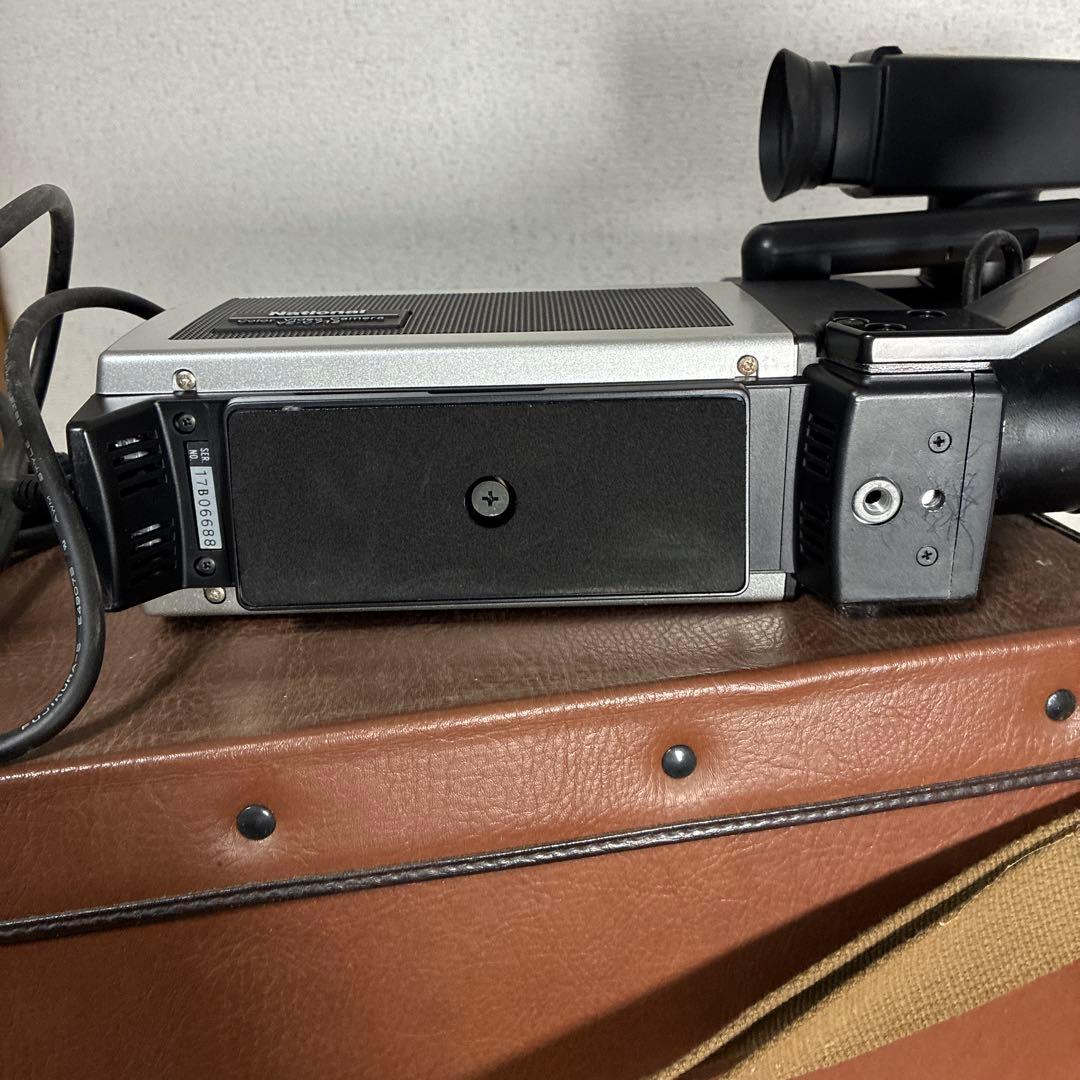 超レア昭和　National VZ-C712カラー ビデオカメラ　動作未確認