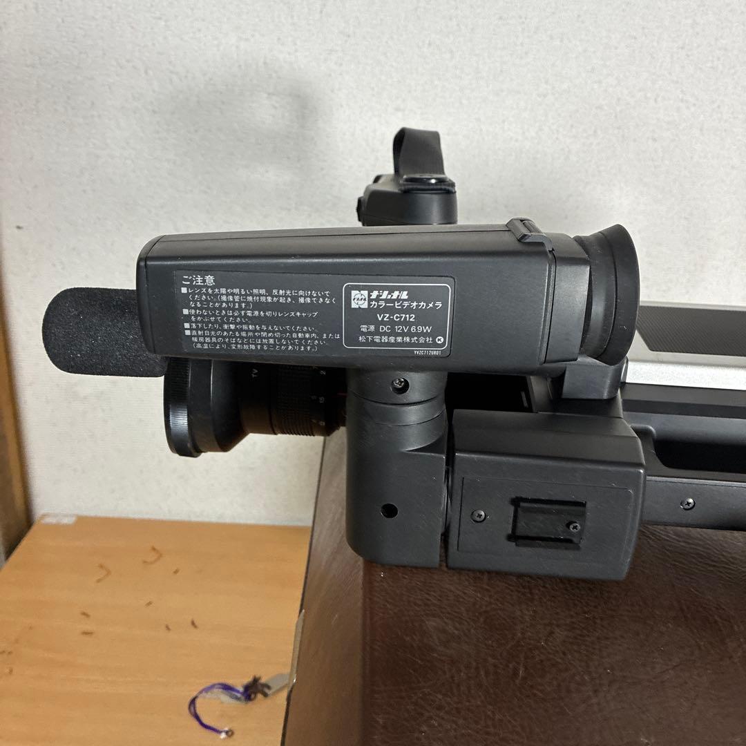 超レア昭和　National VZ-C712カラー ビデオカメラ　動作未確認