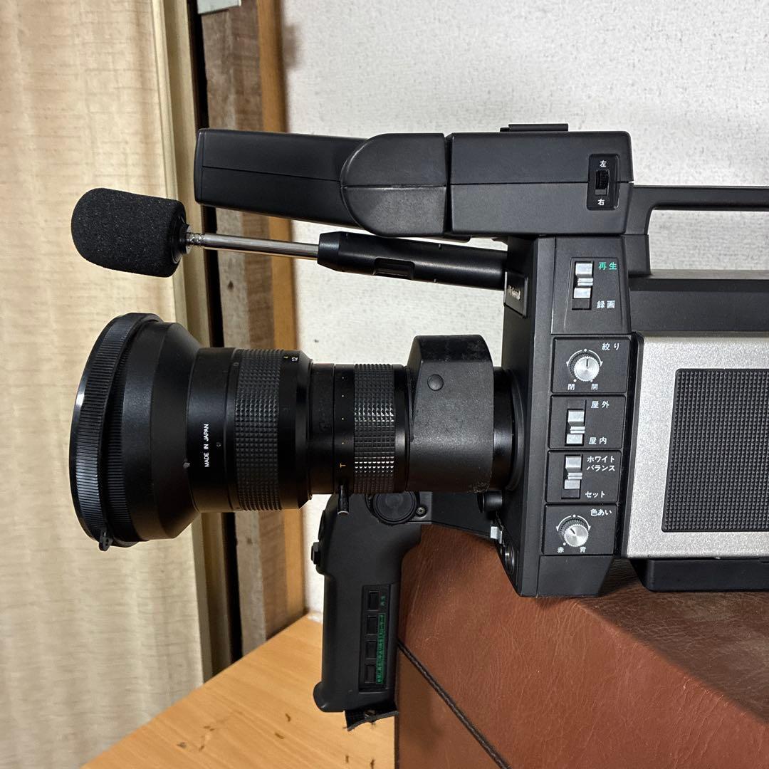 超レア昭和　National VZ-C712カラー ビデオカメラ　動作未確認